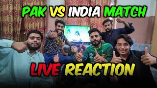 Pak vs IND live match reaction IND VS PAK Live Match Reaction Ind vs pak live match vlog [upl. by Auqeenwahs]