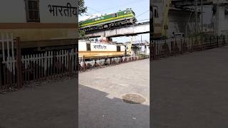 Hathidah jaction Train short video trending railway bullettrain highspeed [upl. by Yleik733]