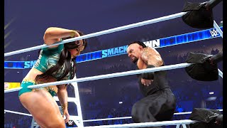 Live WWE Match Undertaker vs Nikki Bella  WWE Smackdown Fight [upl. by Svirad]