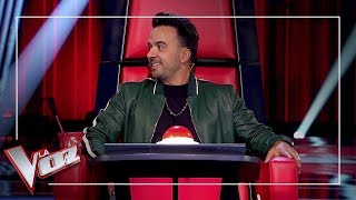 El verdadero poder del bloqueo para Luis Fonsi  Momentazo  La Voz Antena 3 2019 [upl. by Ronda]