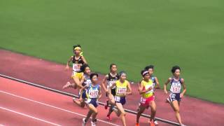 陸上 全中愛知 W 800m 予選12 第40回全国中学校陸上競技選手権大会 2013820 [upl. by Satterfield]