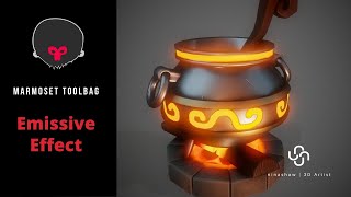 How to Enable Emissive in Marmoset Toolbag [upl. by Hamfurd463]