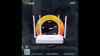 Dual Band ONT  600700 Mbps WiFi Speed  Syrotech [upl. by Westberg63]