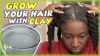 Best CLAY Recipe For HAIR GROWTH [upl. by Llenet]