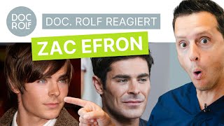 ZAC EFRON DAMALS und HEUTE – Dr Rolf Bartsch reagiert [upl. by Crary]