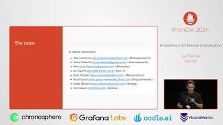 Prometheus 30 release coordination  Jan Fajerski  PromCon 2024 Lightning Talk [upl. by Evol]
