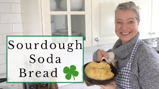 How to Make the Perfect Sourdough Irish Soda Bread [upl. by Ahsimac]