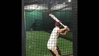 Batting cages hitting 80 mph fastballs 6419 [upl. by Nilloc]