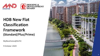 HDB Flat Classification Framework Standard Plus Prime [upl. by Dearr558]