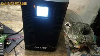 3KVA96V High Frequency online UPS Repair fault63 [upl. by Friedly]