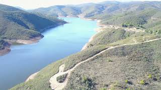 Barragem da Bravura Odiaxere Portugal Drone [upl. by Marlene]