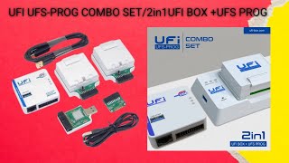 ufi box unboxing UFI UFSPROG COMBO SET2in1 UFI BOX  UFS PROG  ufi box indian version [upl. by Niven971]