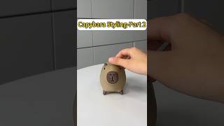 capybara stylingpart 2there’s always one you like rightcapybara 3d style creative gift [upl. by Arria324]