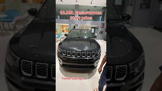 Jeep Compass price Exshowroom Starting Guysvirelshorts automobile jeepcompass price blackcolor [upl. by Anaitak300]