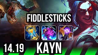 FIDDLESTICKS vs KAYN JGL  6216 1100 games  EUW Master  1419 [upl. by Kjersti]