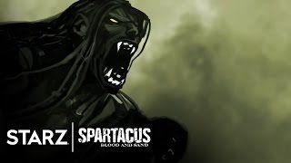 Spartacus Blood and Sand  Motion Comic Trailer 2  STARZ [upl. by Nnylsor432]