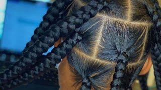 IGISUKO KININI GISA NEZAJUMBO BOX BRAIDS braidstyles beauty hairstyle [upl. by Oileve]