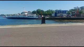 Strangford II berthed at Strangford 3rd Jun 2023 courtesy Jennifer Orr [upl. by Margarita]