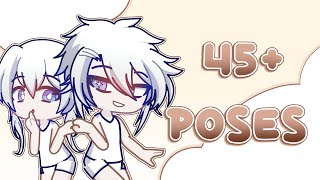 45 POSES FOR GACHA LIFE 2  Gacha life 2 [upl. by Ioyal303]