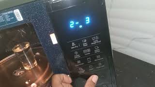 ce1041dsb3TL microwave demo Samsung [upl. by Lucila]