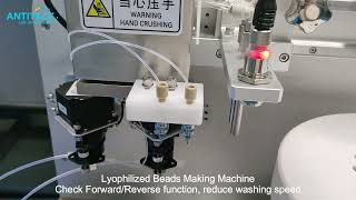 Check All Function Before Lyophilized Bead Production  Lyophilized Beads Making Machine  PCR Beads [upl. by Leuqram930]