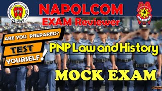 NAPOLCOM Exam Reviewer  PNP Law and History  Mock Exam napolcomreviewer [upl. by Donohue747]