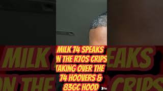 milk74 SPEAKS ON THE R70s crips TAKING OVER HIS HOOD nojumper adam22 wack100 djvlad vladtv [upl. by Moritz]