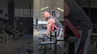 James Hollingshead Bicep Workout  Spider Curls  Mr Olympia 2024 Jameshollingshead mrolympia2024 [upl. by Eetnwahs]