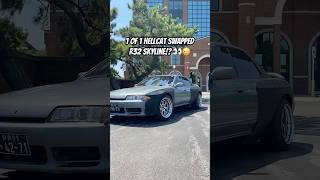 1 Of 1 Hellcat Swapped R32 Skyline jdm [upl. by Asennav]