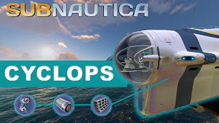 Como Achar os FRAGMENTOS DO CYCLOPS l Subnautica [upl. by Znieh611]