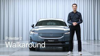 2024 Polestar 2 Walkaround with CEO Thomas Ingenlath  Polestar [upl. by Ahsitel818]