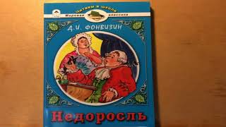 Недоросль Комедия в 5 действиях краткое содержания Аудио книга Слушать [upl. by Niak28]