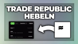 Trade Republic hebeln  so gehts [upl. by Eidod]