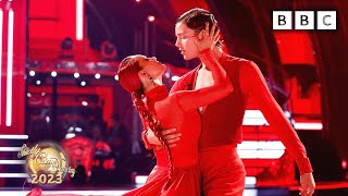 Bobby Brazier and Dianne Buswell Tango to Fashion by David Bowie ✨ BBC Strictly 2023 [upl. by Enenstein]