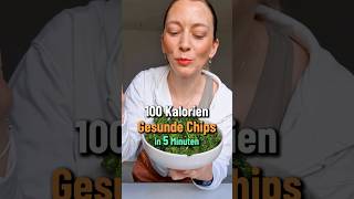 3 Zutaten für 100 Kalorien  Gesunde Chips in 5 Minuten [upl. by Ziegler]