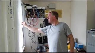 Turning bad signal into great signal Installing a mobile phone signal booster in a house [upl. by Dorice]