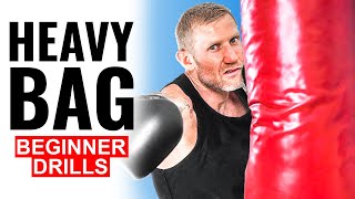 6 Heavy Bag Boxing Drills for Beginners [upl. by Roinuj201]