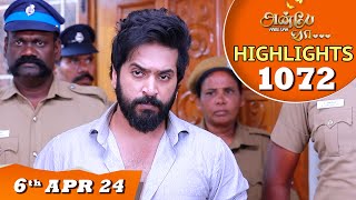 Anbe Vaa Serial  EP 1072 Highlights  6th April 24  Virat  Shree Gopika  Saregama TV Shows Tamil [upl. by Crisey626]