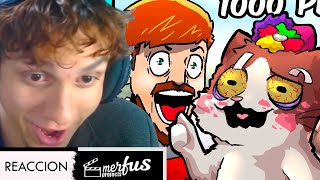 CAPITAN GATO REACCIONA A MI DOBLAJE DE MR BEAST [upl. by Akeimat319]