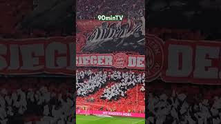 Bayern München Fans mit Choreo im Spiel gegen den VfB Stuttgart 🔥 [upl. by Eimrej]