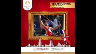 Edgar Fuentes  Para atletismo  Juegos Paralímpicos París 2024 [upl. by Straub]