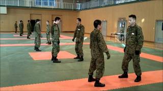 Japan Self Defense Force martial arts [upl. by Sirrap568]