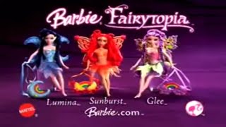 Barbie™ Fairytopia™ Magic of the Rainbow™ Lumina™ Glee™ amp Sunburst™ Doll Commercial [upl. by Atnahsal]