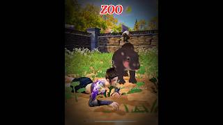 Zoo park in FF🦛ffshorts short freefireshortsfeedtrendingzaraampmasterviralnewchannelhighlight [upl. by Floria]