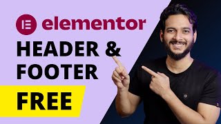 How to Build Headers and Footers Using Elementor for FREE [upl. by Jaworski]