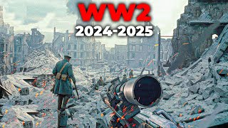 Top 15 New Upcoming World War 2 Games of 2024 amp 2025  New World War 2 Games [upl. by Ogren]