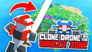 NEW BATTLE ROYALE WITH ROBOTS Clone Drone in the Danger Zone Last Bot Standing Funny Gameplay [upl. by Barnes]