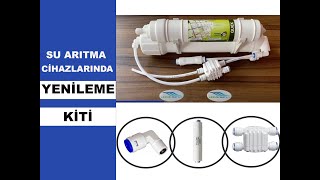 Su Arıtma Cihazı Yenileme Kitinin Montajı Nasıl Yapılır Ve Ürün Anlatımı [upl. by Ahsad806]