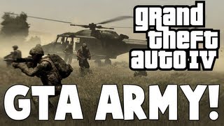 GTA ARMY MOD  GTA IV Mods [upl. by Fantasia]