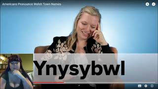 REACTION  Americans Try To Pronounce Welsh Town Names [upl. by Aicek]